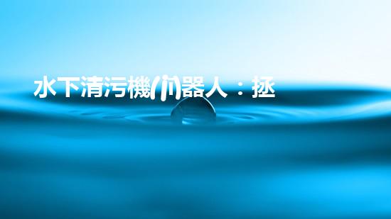 水下清污機(jī)器人：拯救漁業(yè)，保護(hù)海洋！